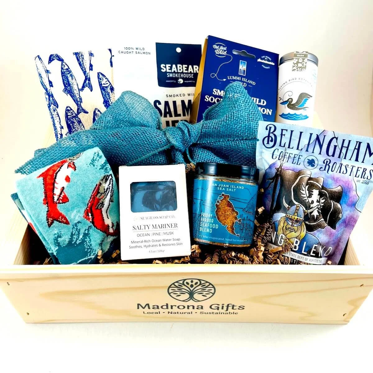 Seafarer's Select Gift Basket | Salmon Lover's Gift Basket